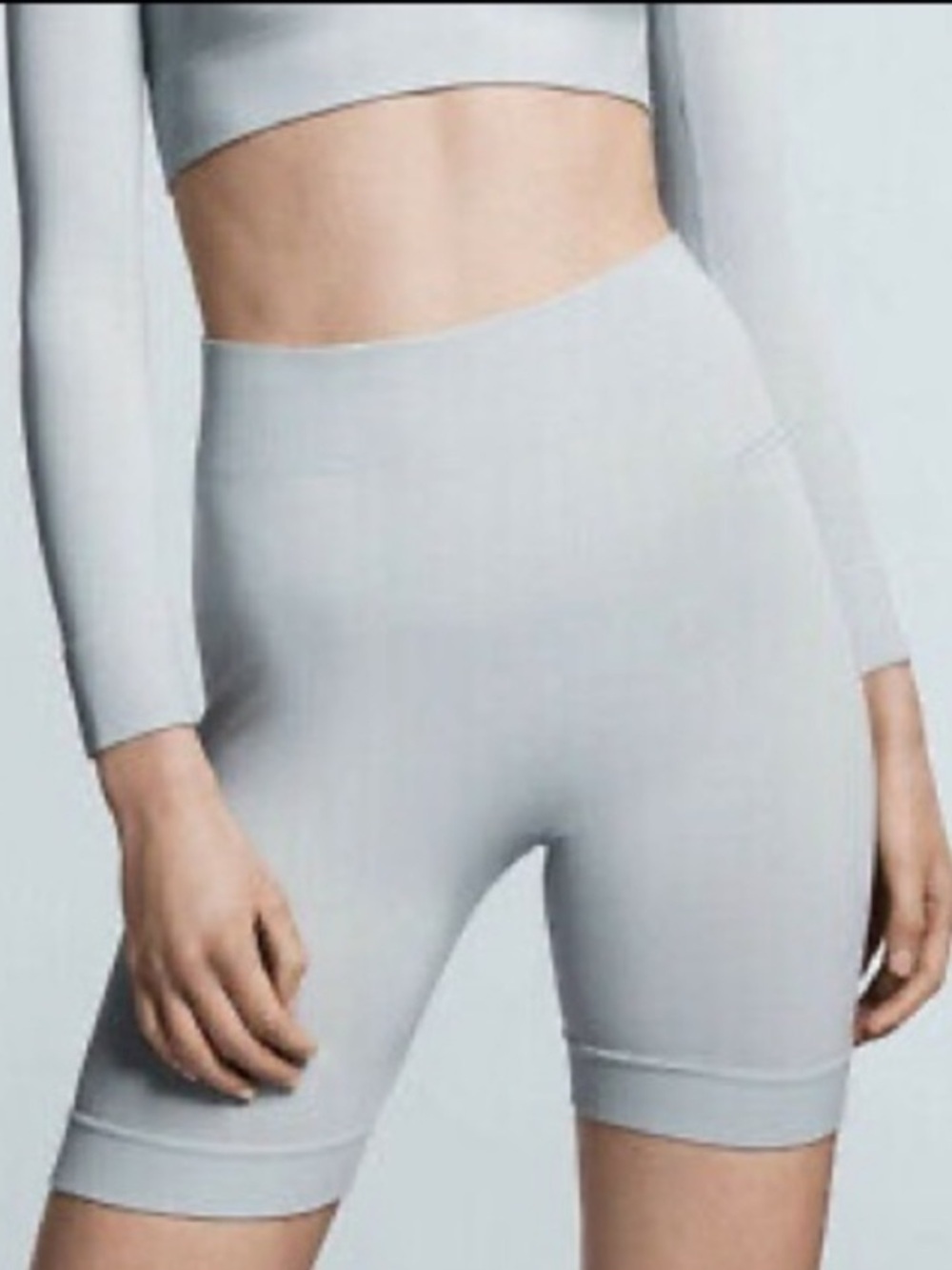Airism Alexander Wang Light Gray Half Leggings/Bike Shorts